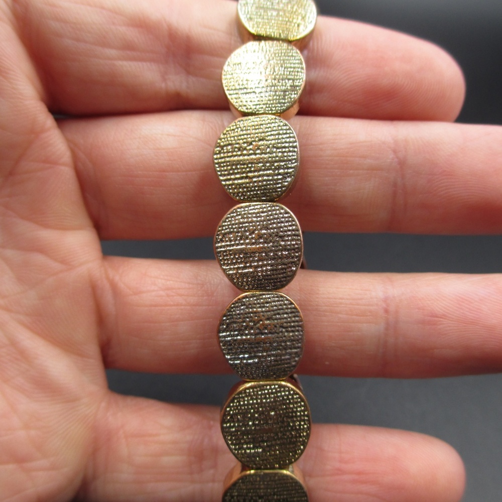 Vintage Rustic Simple Expandable Bracelet - Picture 2 of 7